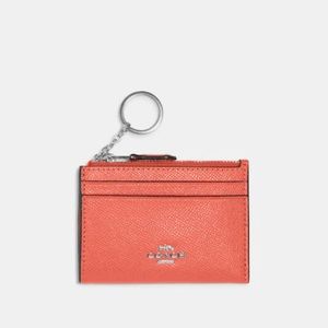 Coach Mini Skinny Id Case - Colour: Tangerine - Brand New